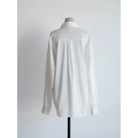 《予約販売》over mannish shirt/2colors_nb0330