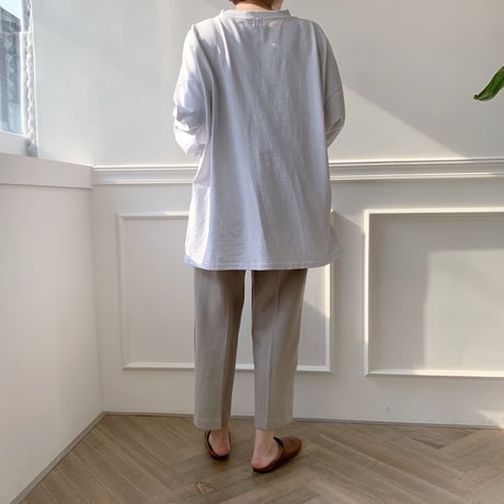 【NOKCHA  original】soft slacks/2colors_np0015