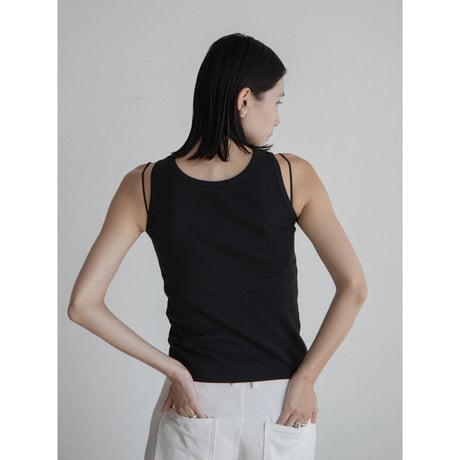《予約販売》2way accent tanktop/2colors_nt2361