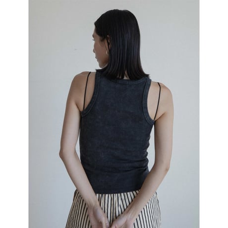 《予約販売》pigment american sleeve tank top/2colors_nt2352
