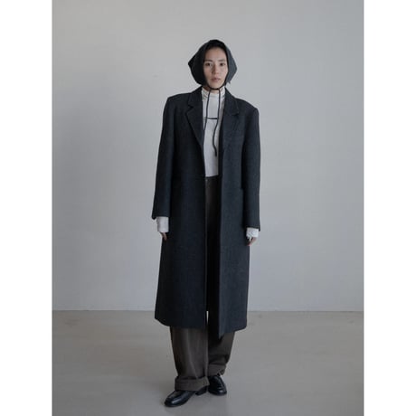 《予約販売》quilting liner wool long coat/2colors_no0410