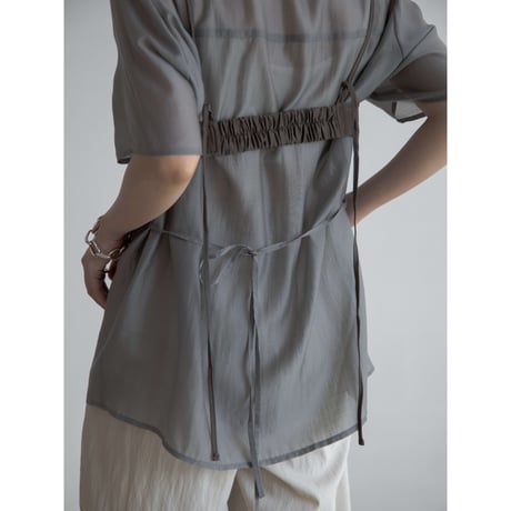 《予約販売》2way sheer shirt/3colors_nb0256