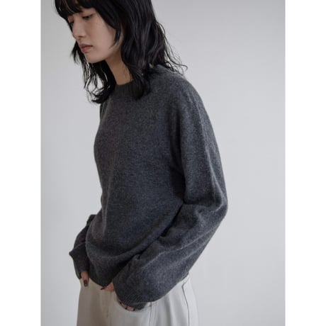 《予約販売》quality knit pullover/2colors_nt2214