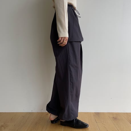 【nokcha original】2way pocket washer pants/navy_np0769