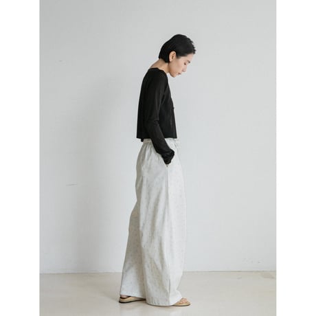 《予約販売》sheer minimal knit cardigan/2colors_nt2554
