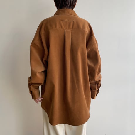 《予約販売》corduroy over shirt/2colors_nb0206