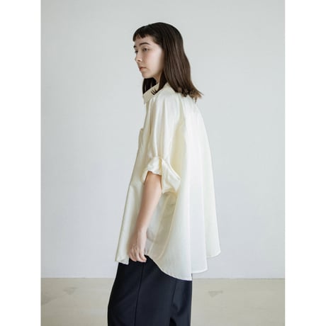 《予約販売》satin 2way shirt/2colors_nb0381
