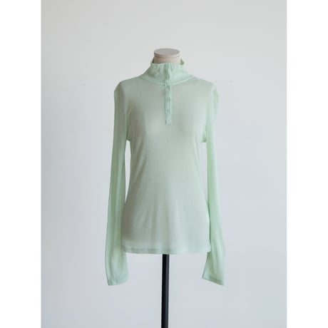 《予約販売》sheer lib button fly tops/4colors_nt2394