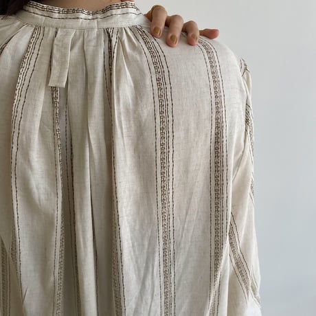 《予約販売》bohemian blouse/2colors_nb0130