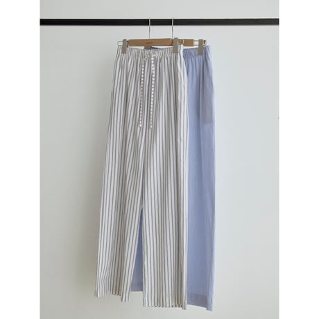 《予約販売》stripe cotton pants/2colors_np1232