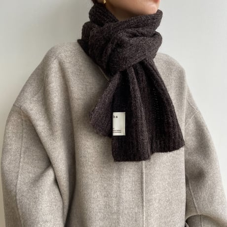 【nokcha original】nokcha wool muffler/3colors_na0467