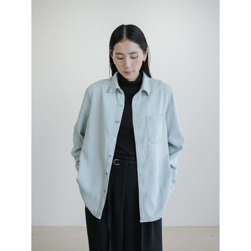 予約販売》vintage like denim shirt_nb0355 | NOKCHA