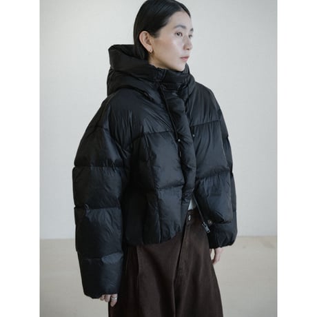 《予約販売》accent hoodie padded jacket/2colors_no0505