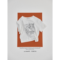 【NOKCHA × Lee Izumida】embroidery minimal tee/3colors_nt2574