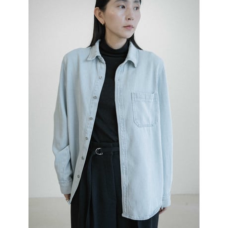 《予約販売》vintage like denim shirt_nb0355