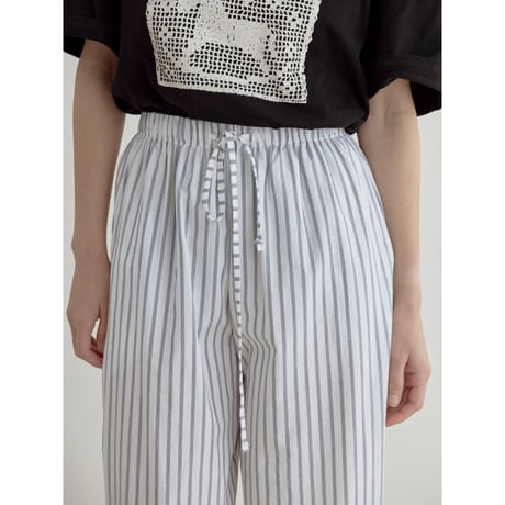 《予約販売》stripe cotton pants/2colors_np1232