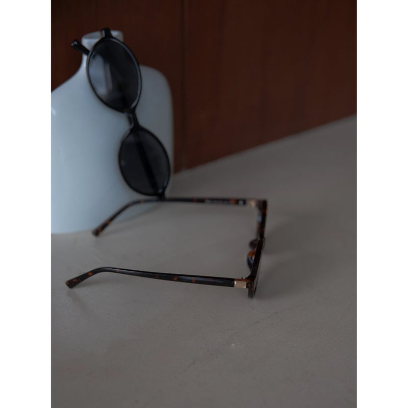 予約販売》oval sunglasses/2colors_na0677 | NOKCHA