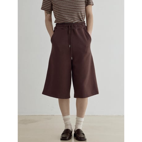 《予約販売》bermuda sweat pants/2colors_np1231
