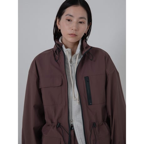 - AUTHENTIC series - tech jacket/burgundy_an0035