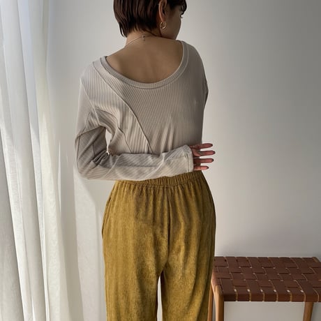 【nokcha original】material lib tops/2colors_nt0878