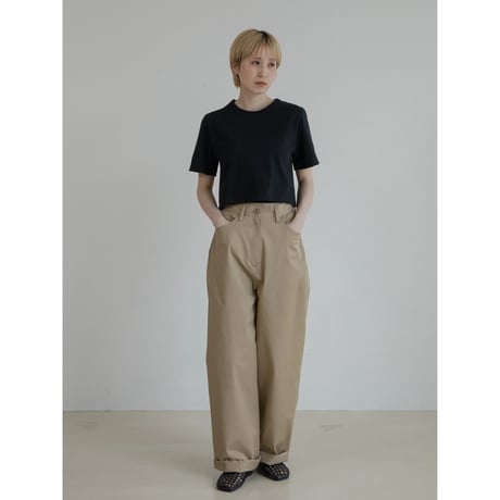 【NOKCHA original】pigment damage minimal tee/2colors_nt2297