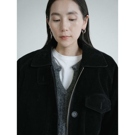 《予約販売》quilting linner suède middle jacket/2colors_no0486