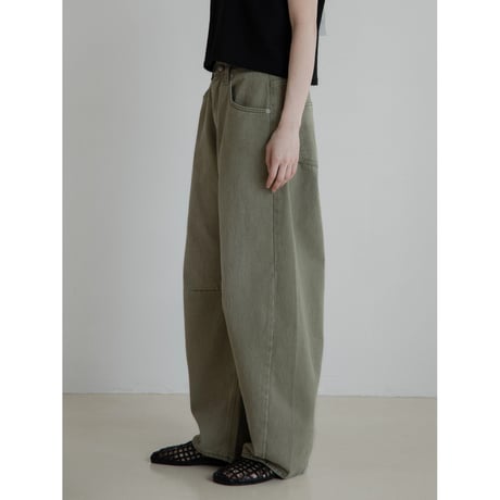 《予約販売》vintage like cocoon jeans/2colors_nj0139