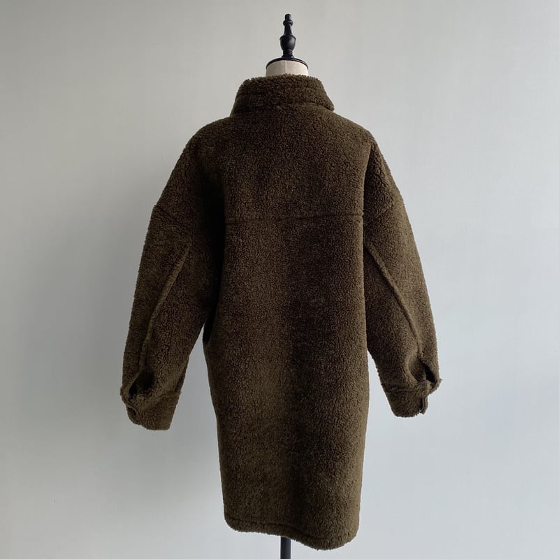NOKCHA アウター nokcha original】boa mouton jacket/khaki_no0187