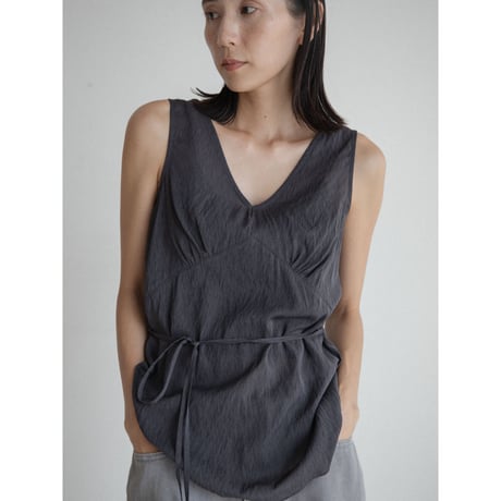 《予約販売》sheer accent sleeveless/2colors_nb0322