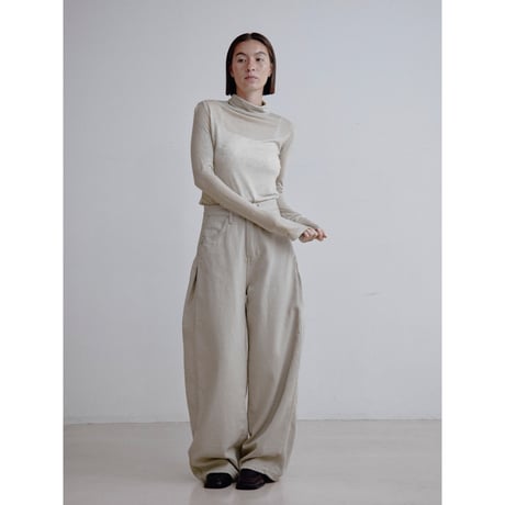 《予約販売》sheer high neck tops/3colors_nt2514