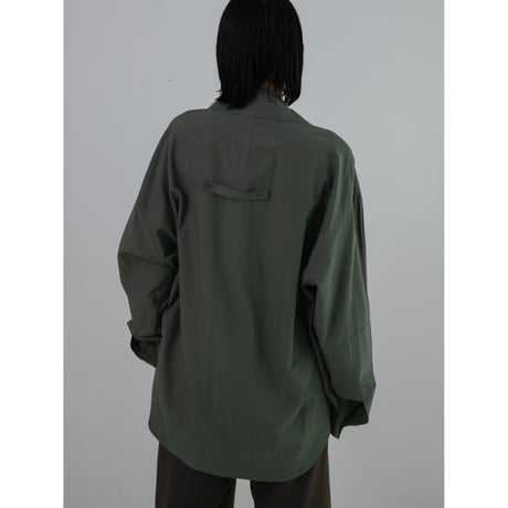 - AUTHENTIC series - emblem shirt/deep green_an0026