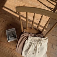 《予約販売》knit easy pants/2colors_np0295
