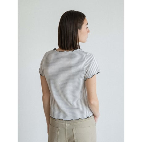 《予約販売》piping border tee/2colors_nt2562