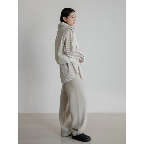 《予約販売》2way mannish down vest/2colors_nt2221