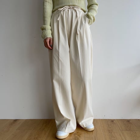 《予約販売》string mannish pants/2colors_np0714