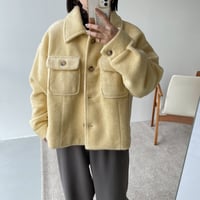 《予約販売》coloring soft jacket/2colors_no0190