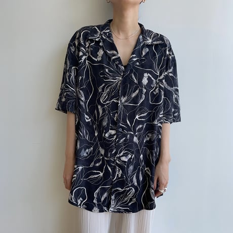 《予約販売》ennui pattern over shirt/2colors(unisex)_nb0152