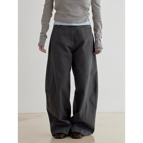 《予約販売》cotton oval pants/2colors_np1238