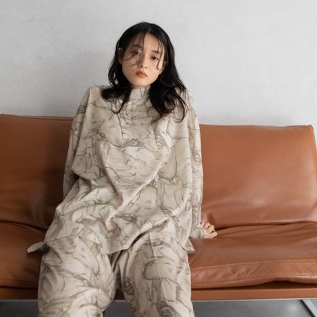 【nokcha original】marble pants/2colors_np0538