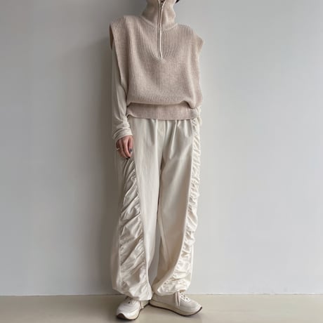 《予約販売》shirring jogger pants/2colors_np0944