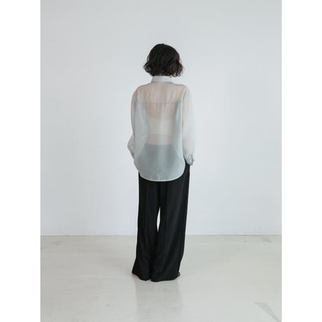 《予約販売》sheer nuance shirt/2colors_nb0391