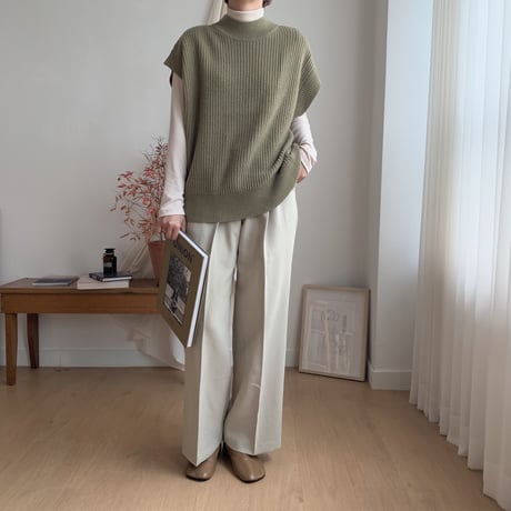 ✳︎予約販売✳︎green tee pants_np0083