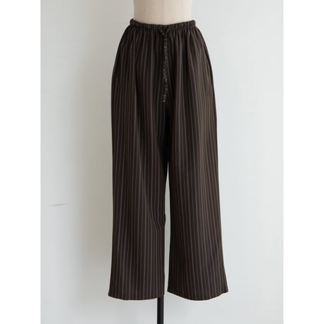《予約販売》stripe easy rich pants/2colors_np1240