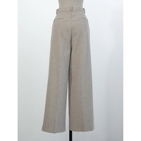 《予約販売》silhouette material pants/2colors_np1199