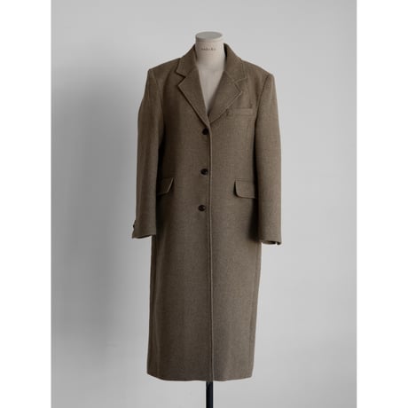 《予約販売》quilting liner wool long coat/2colors_no0410