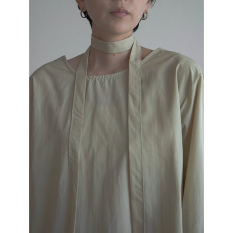 《予約販売》2way back accent blouse/2colors_nb0259