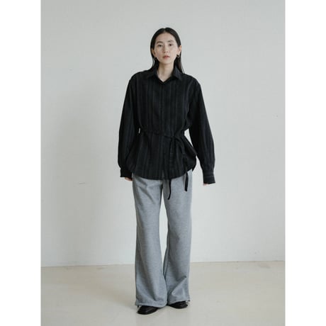 《予約販売》warm 2way mannish sweat pants/2colors_np1184
