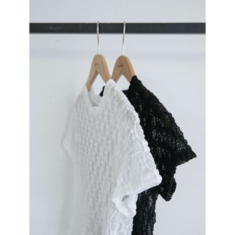《予約販売》lacy minimal tee/2colors_nt2564