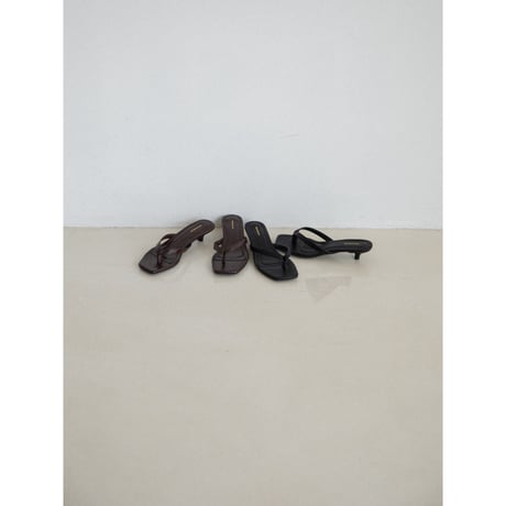 《予約販売》thong mule sandal/2colors_na0741