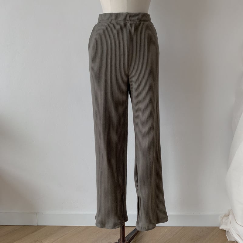 NOKCHA original】bustier setup/khaki_nt0079 | N